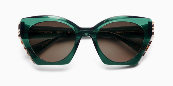 Woodys Barcelona Magali Women’s Sunglasses Green with Gold Accents Valentino II VLS-103E-50 Woman Sunglasses – Lexor Miami main image 3