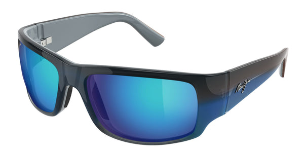 Maui Jim World Cup 266 Sunglasses: Mahi Mahi, Marlin, Matte Black