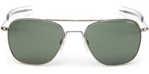 Randolph Aviator Single Vision Prescription Sunglasses<span> -American Grey & AGX Green</span>