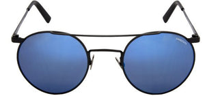 Randolph P3 Shadow Sunglasses PB010<span>- Matte Black, Blue Sky Flash Mirror Lenses</span>