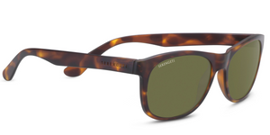 Serengeti Anteo 8976 Sunglasses Satin Tortoise with Polarized 555nm Green Lenses