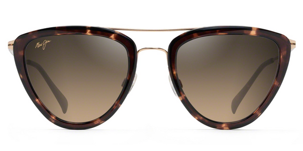 Maui Jim Hunakai (HS331) sunglasses featuring a Havana Brown tortoise frame. Maui Jim Hunakai 331 Sunglasses: Models: HS331-10, GS331-02  main image 3