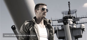 Randolph Aviator Sunglasses- Matte Black