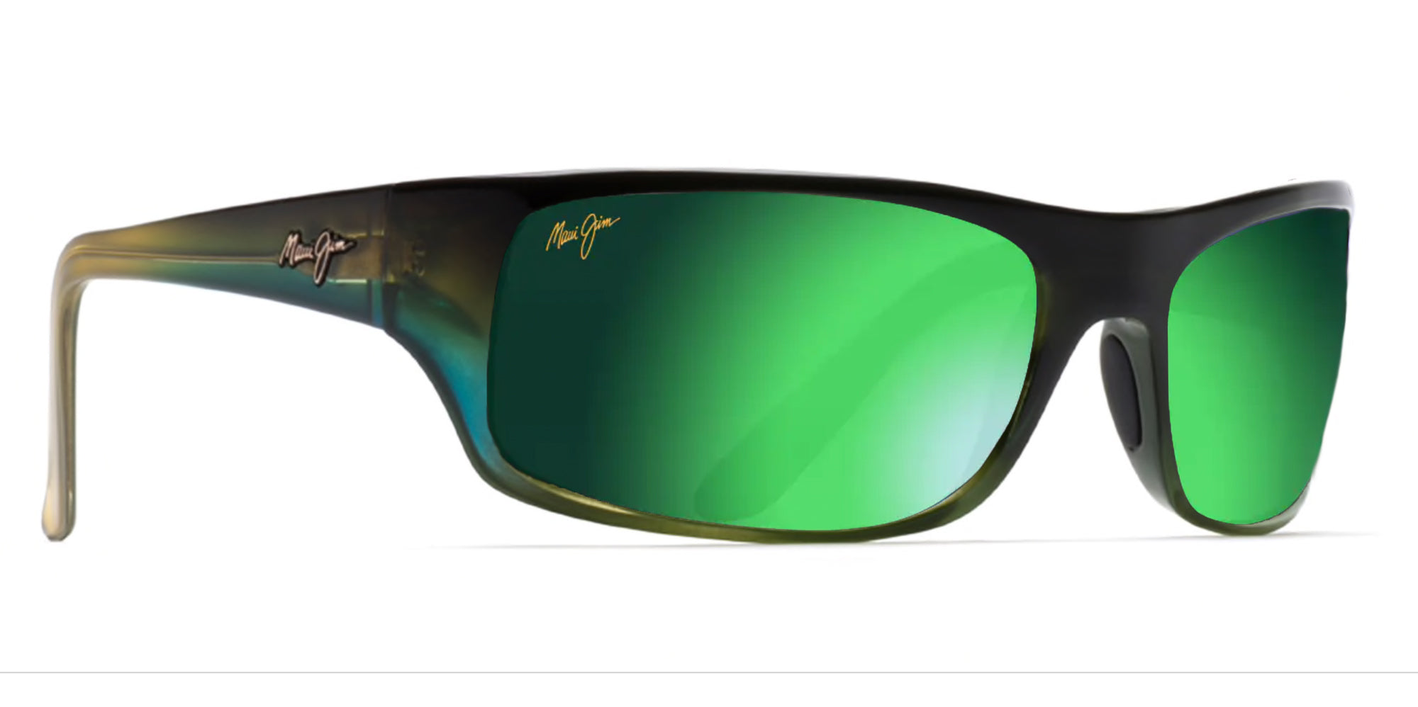 Maui Jim Peahi 202 Sunglasses -Custom Mahi Mahi Frame