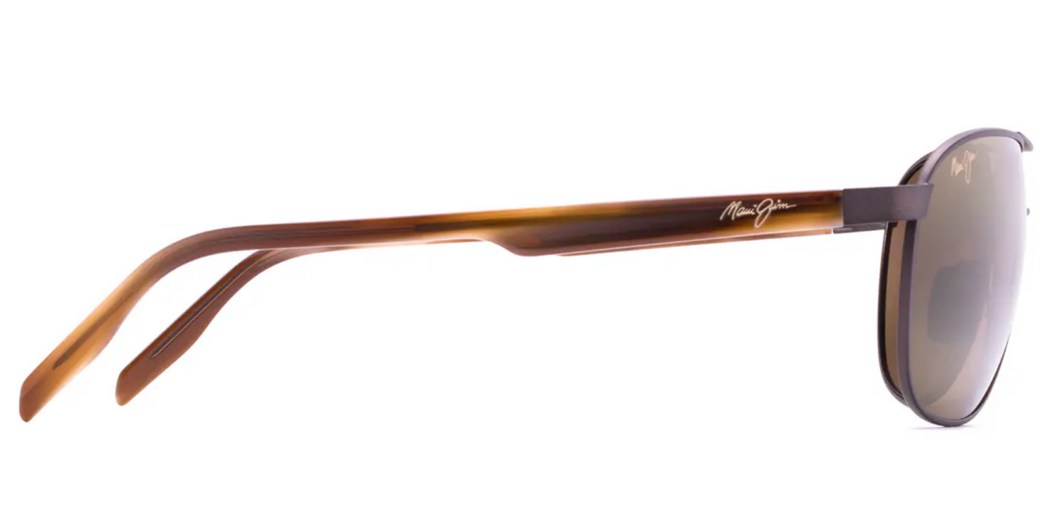 Maui Jim Castles 728 Sunglasses Matte Black with Polarized Neutral Grey Lens