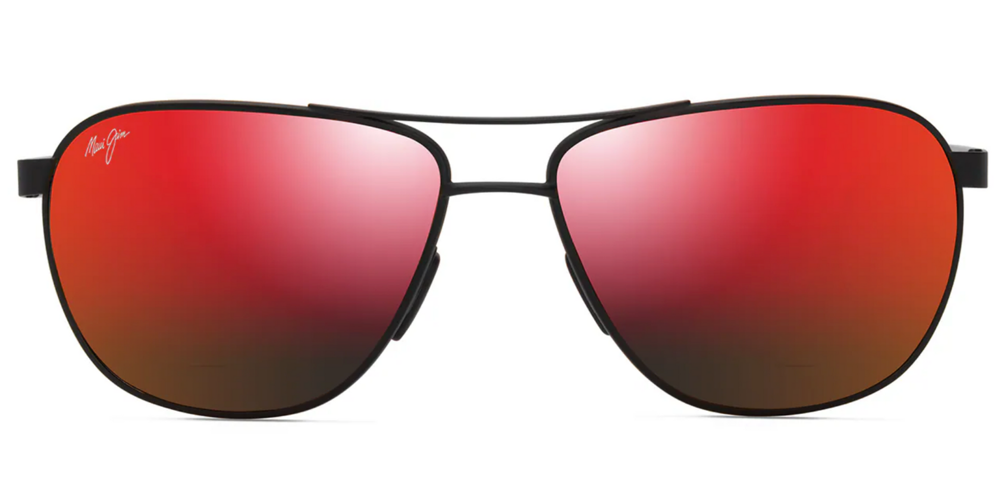 Maui Jim Castles 728 Sunglasses Matte Black with Polarized Neutral Grey Lens