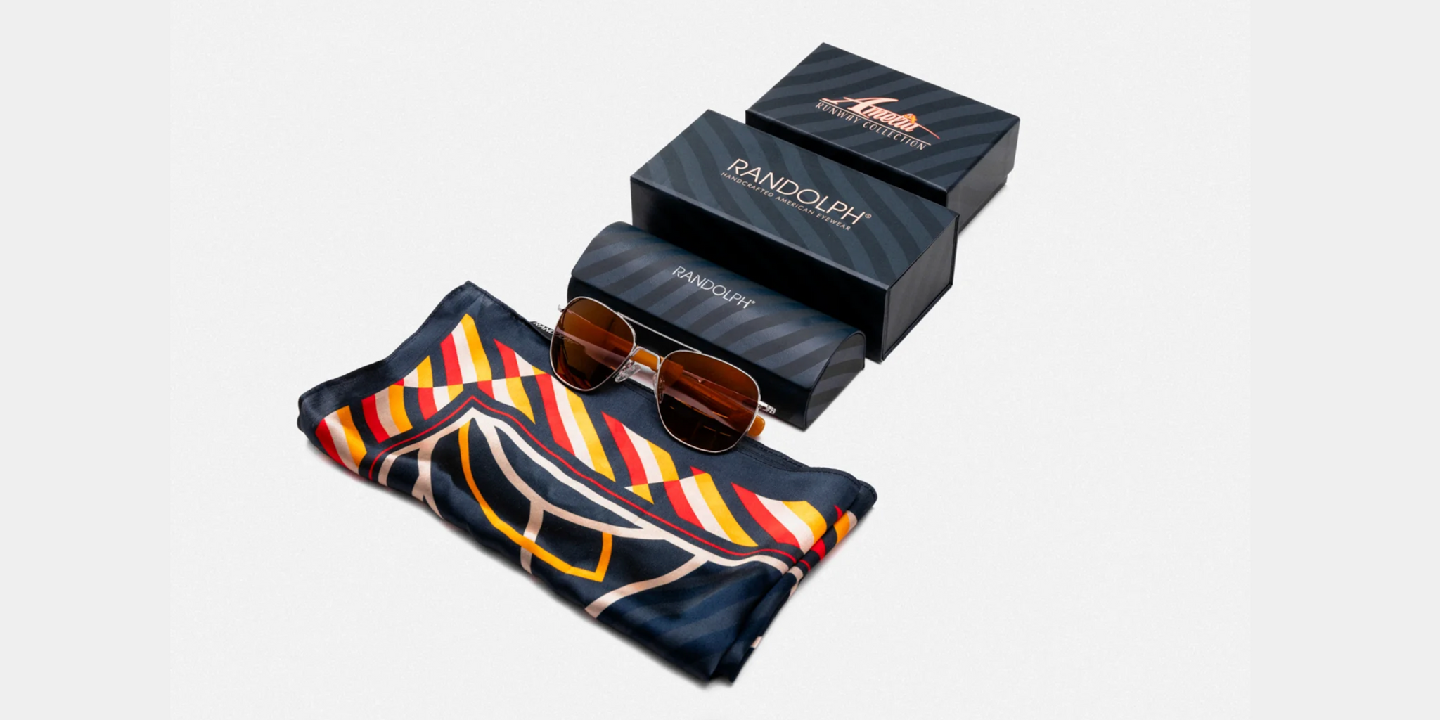 Randolph Aviator Sunglasses -Amelia Runway Collection