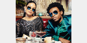 Randolph Concorde Sunglasses Cobalt Blue Polarized Lenses