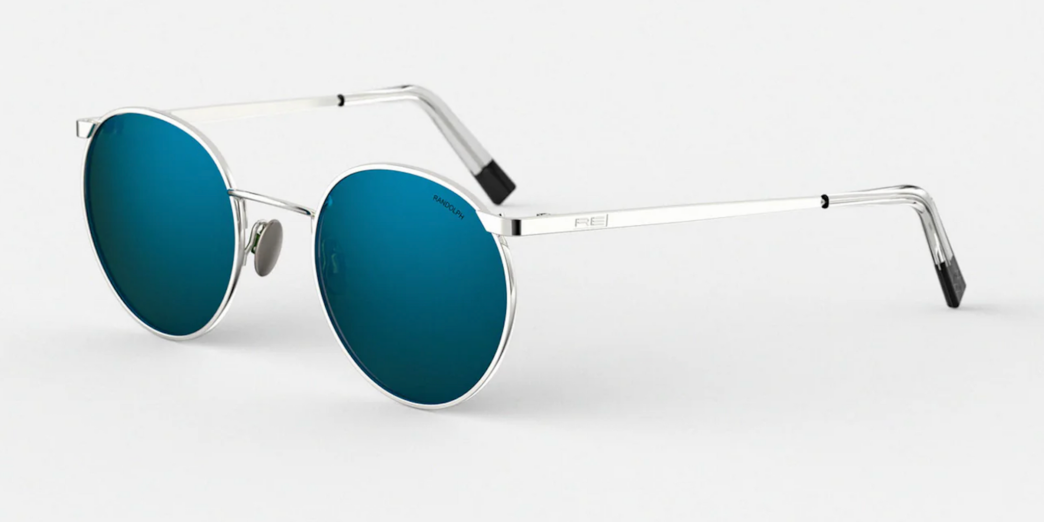 Randolph P3 Round Sunglasses