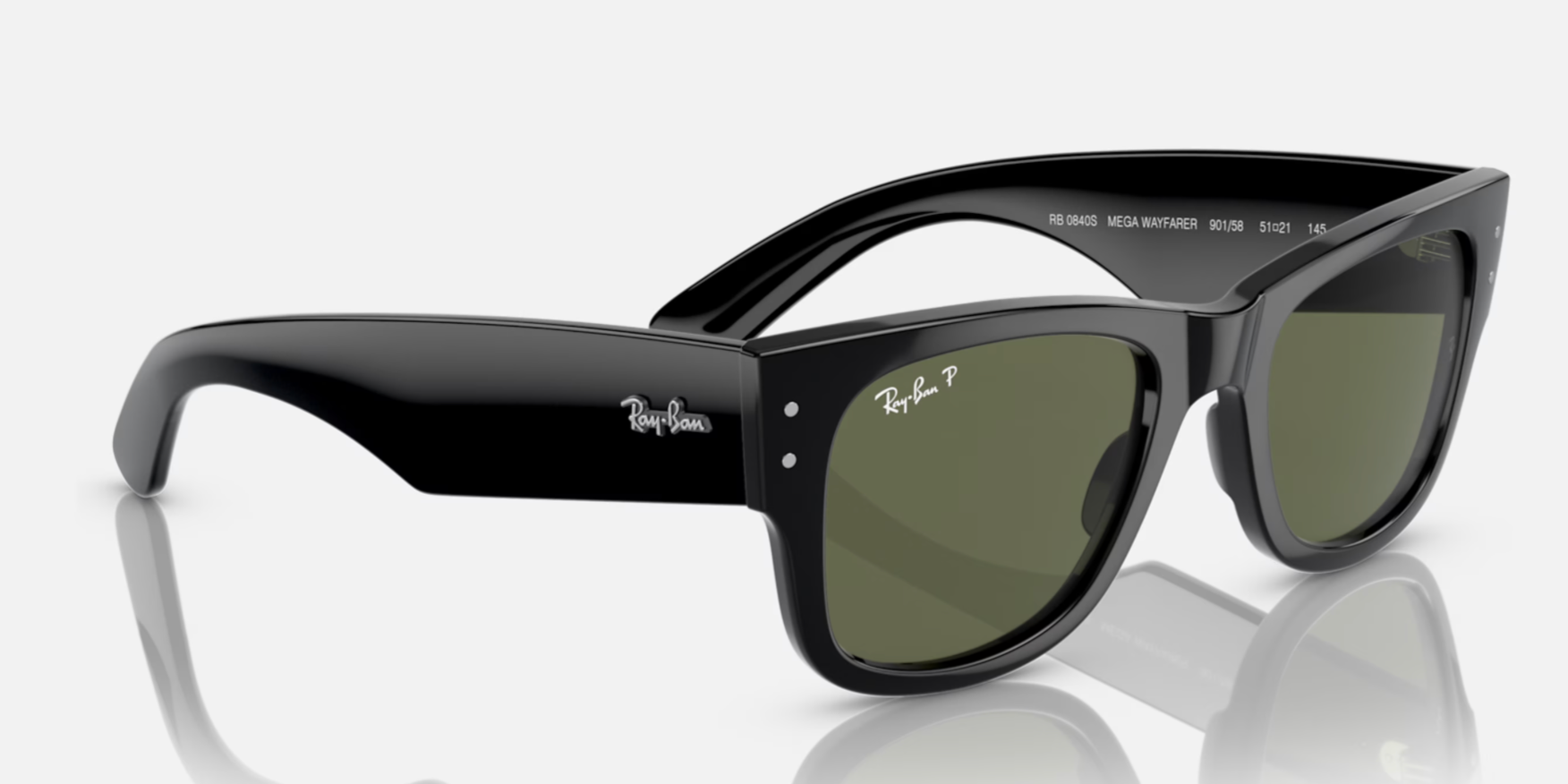 Ray Ban Mega Wayfarer Sunglasses Flight Sunglasses