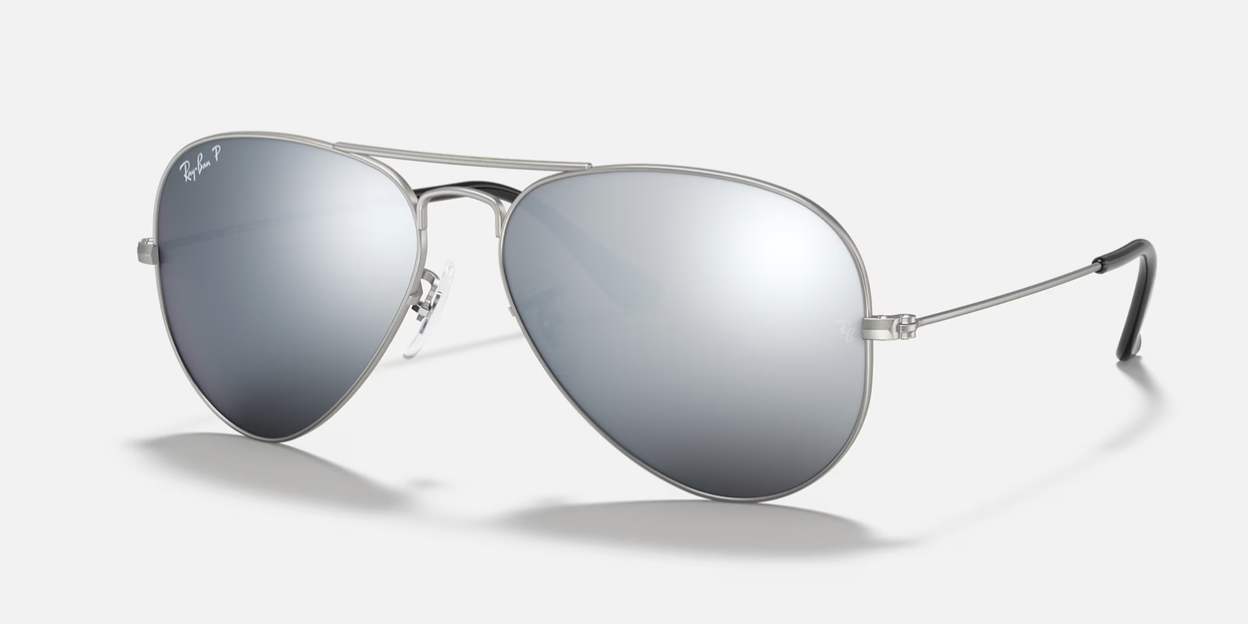 Aviator Silver Flash Lenses Ray Ban Rb3025 Silver Mirror Ray-Ban Aviator Flash Sunglasses ORB 3025 Flight Sunglasses