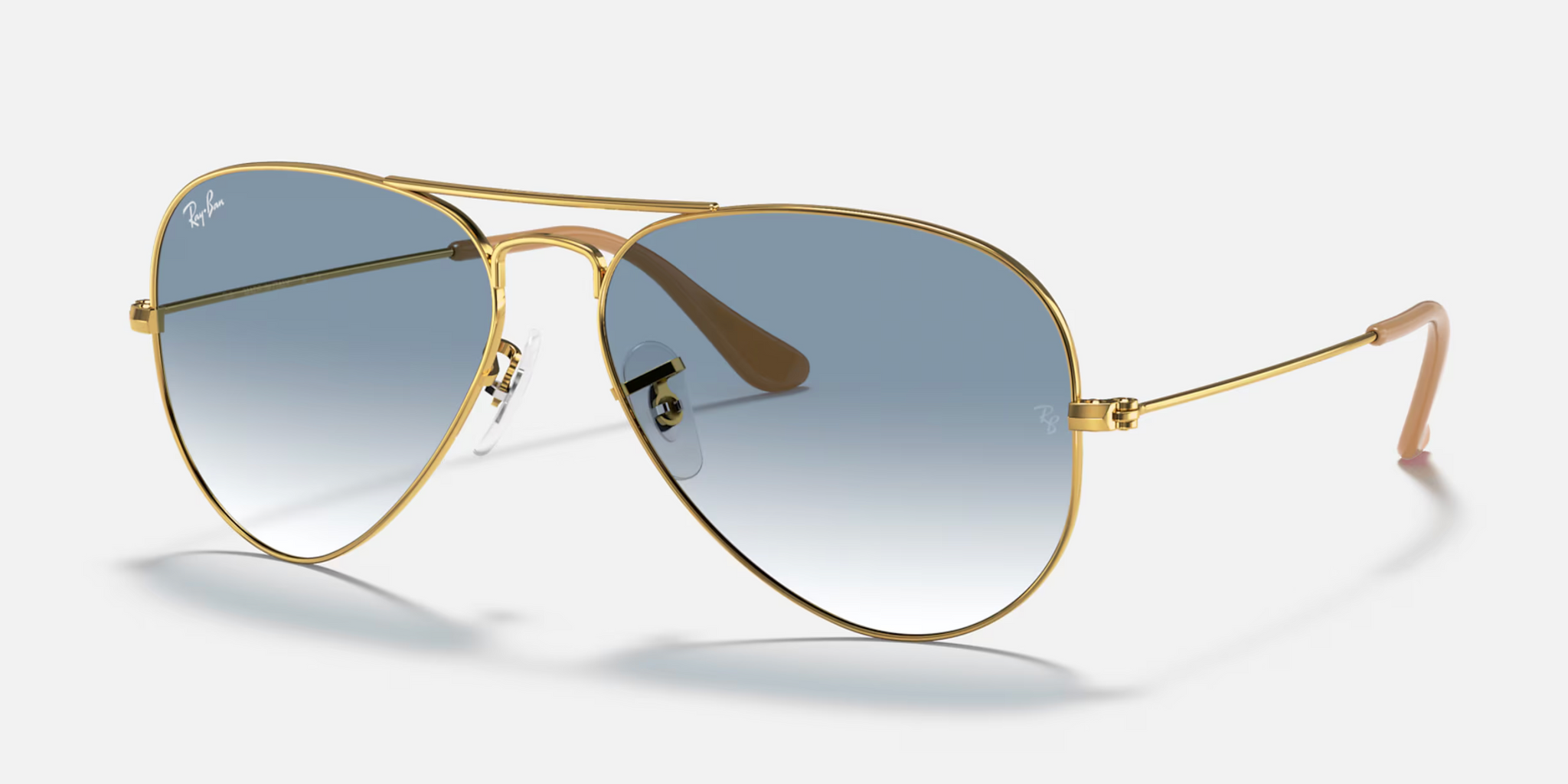 Ray ban aviator sunglasses blue lens shop