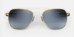 Randolph Aviator Single Vision Gradient Prescription Sunglasses<span> -Slate, Coastal Grey, Cape Sand</span>