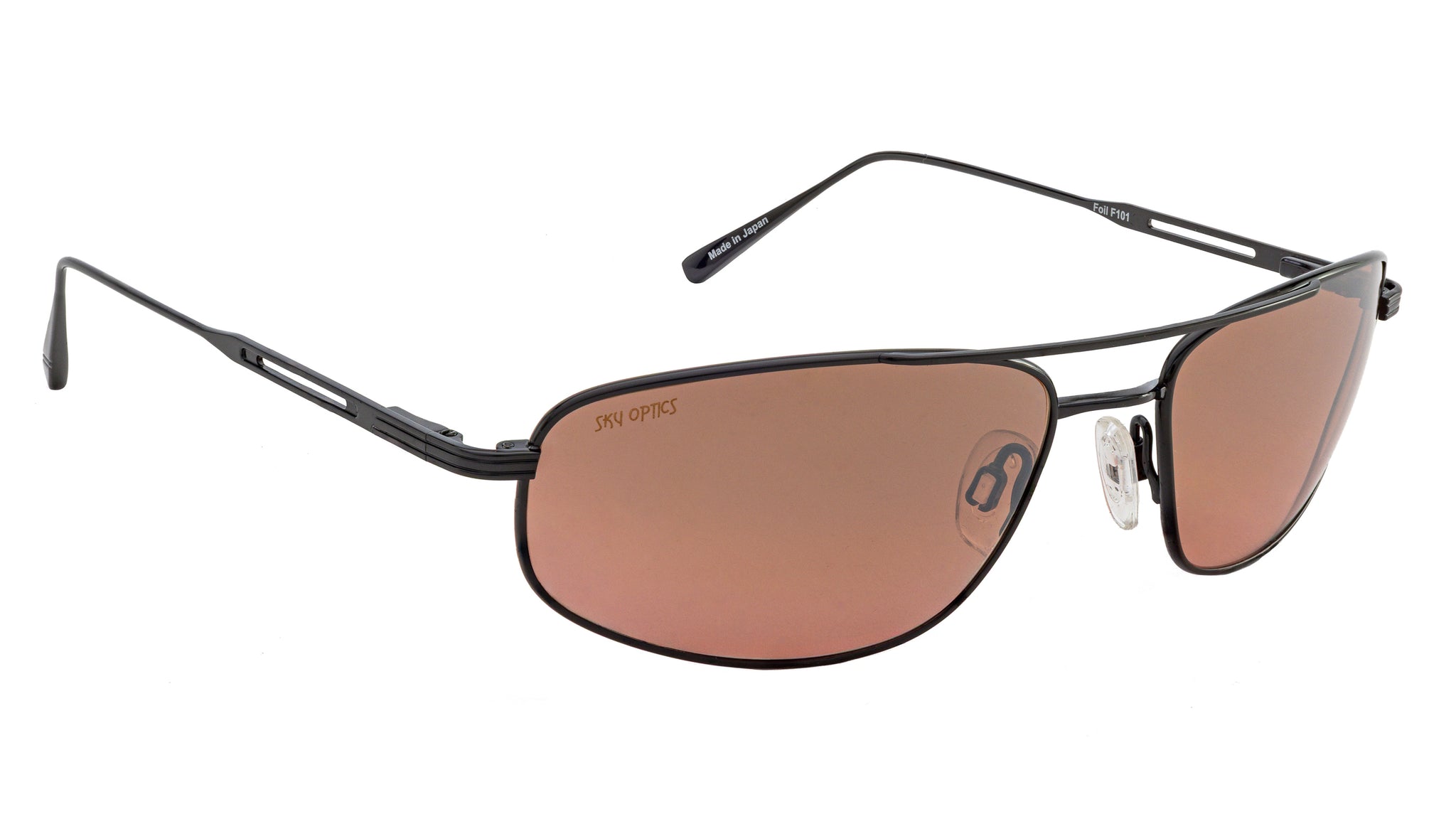 Sky Optics Foil Titanium Sunglasses -Mineral glass Lenses