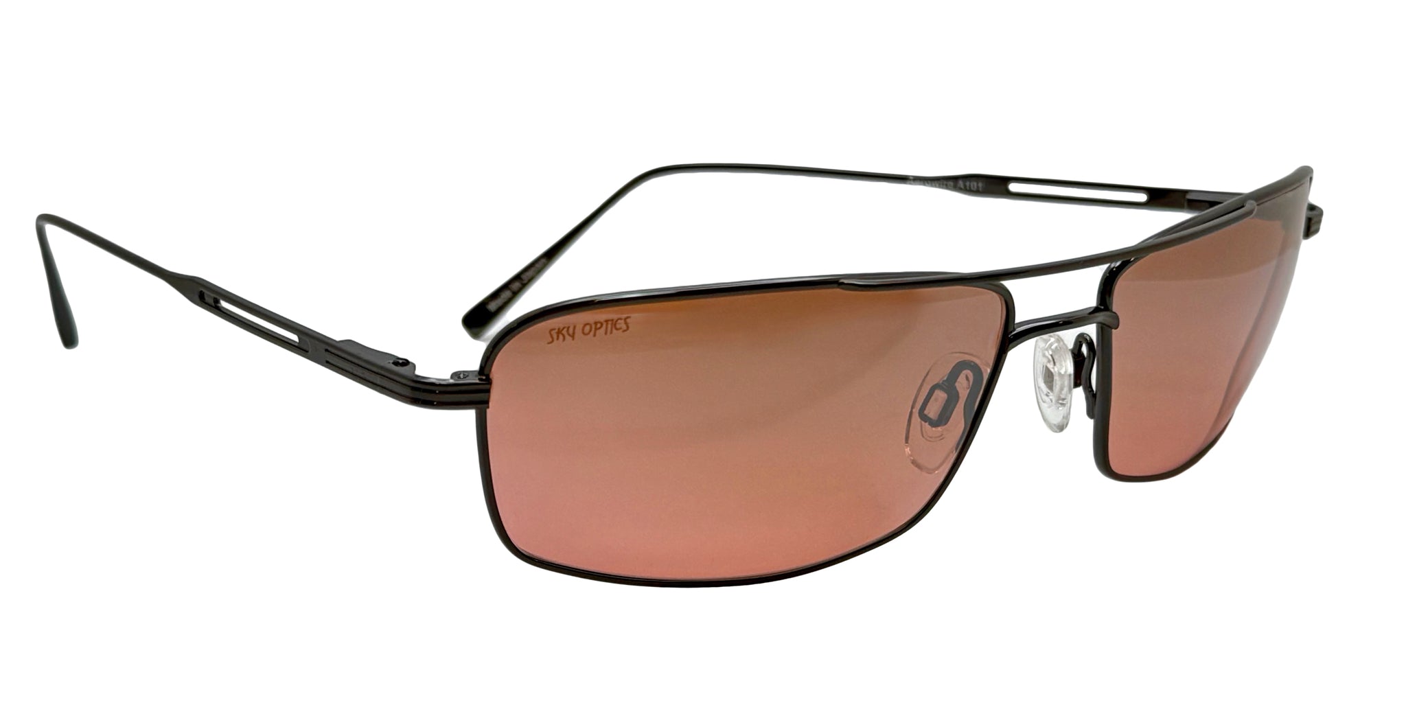 Sky Optics Aerowire Titanium Sunglasses -Mineral glass Lenses