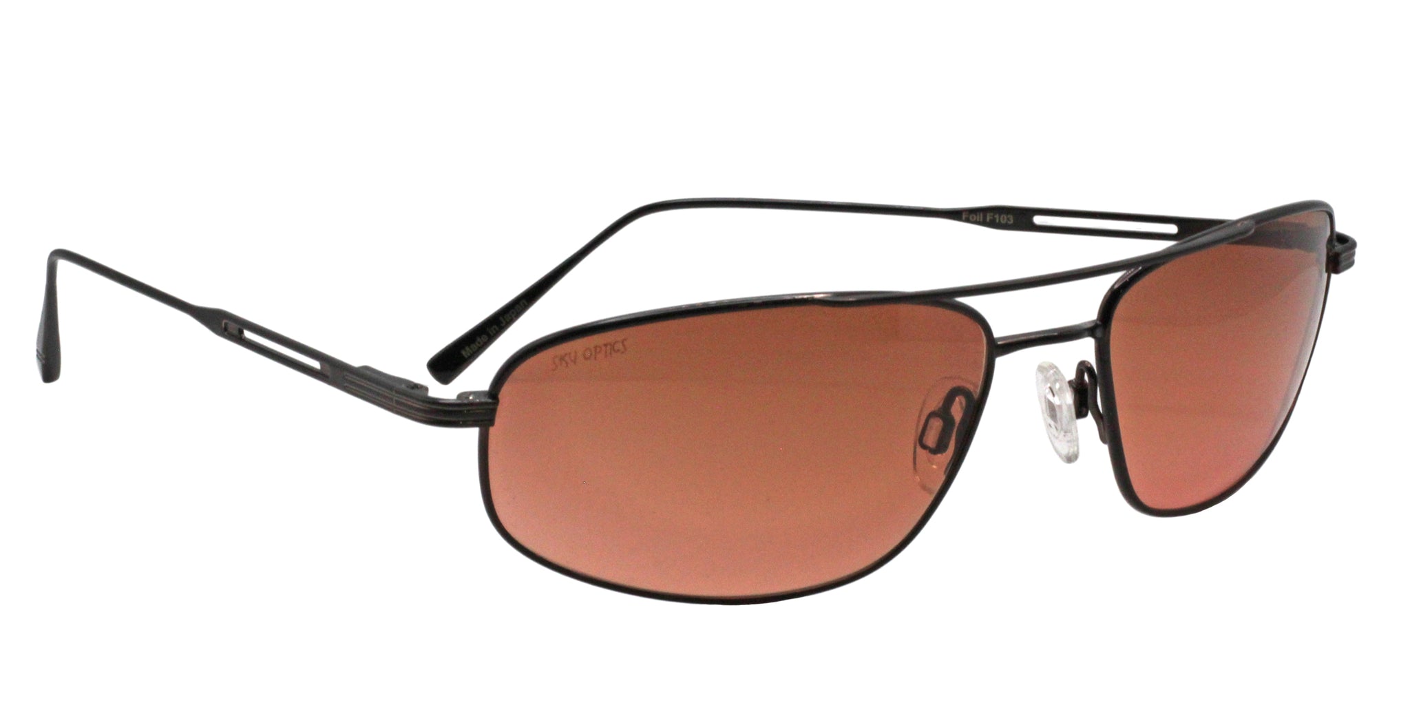 Sky Optics Foil Titanium Sunglasses -Mineral glass Lenses