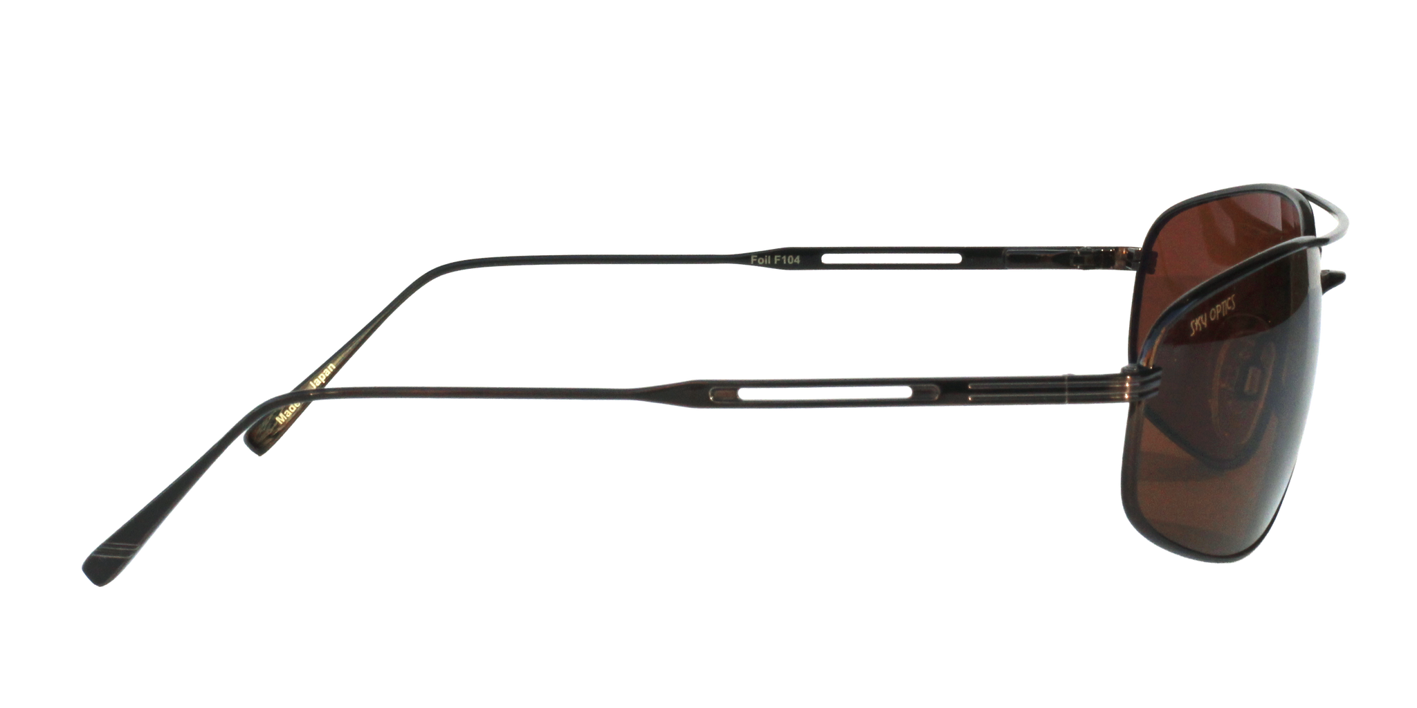 Sky Optics Foil Titanium Sunglasses -Mineral glass Lenses