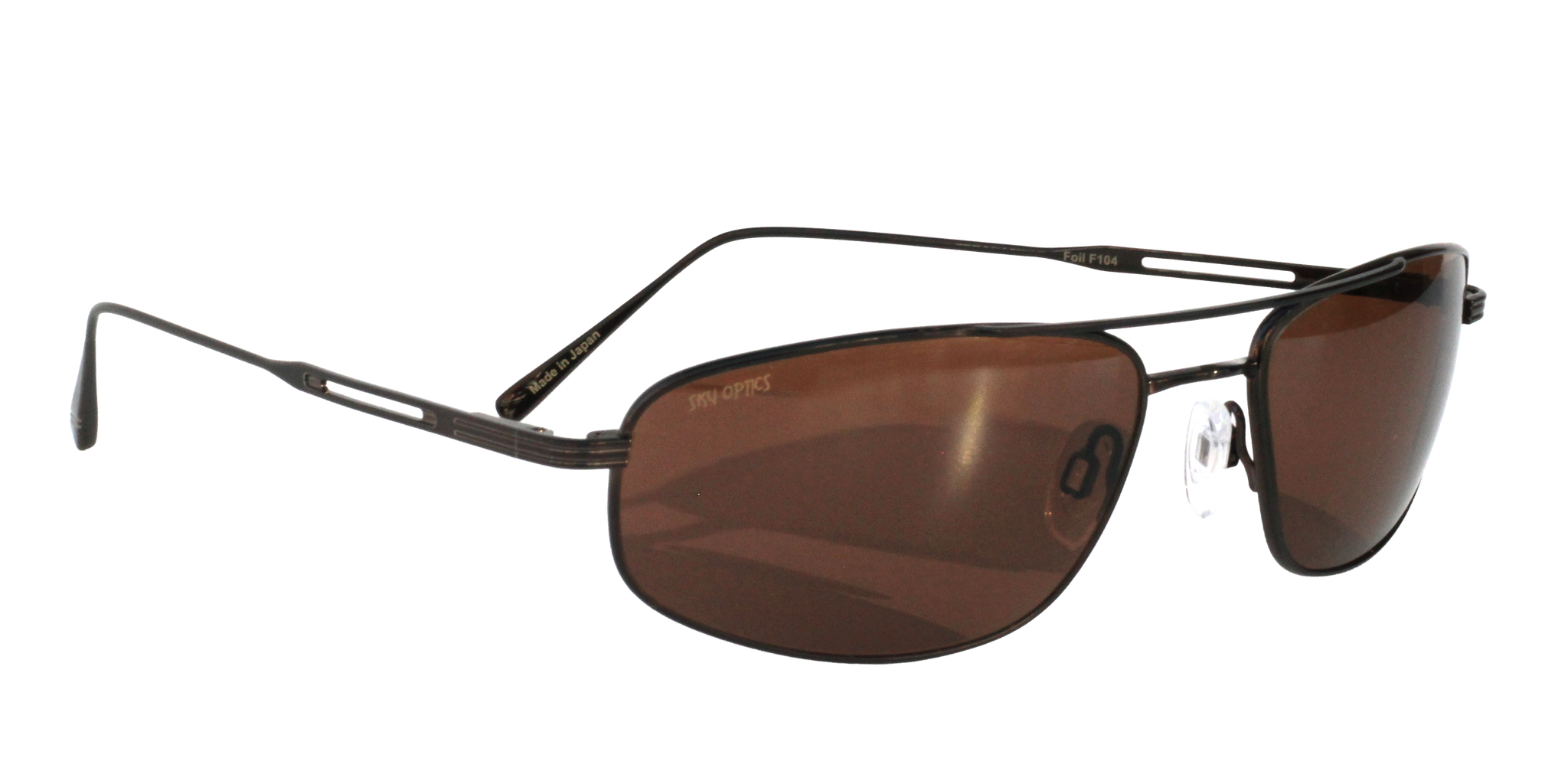 Sky Optics Foil Titanium Sunglasses -Mineral glass Lenses