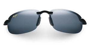 Maui Jim HO'OKIPA 407 Sunglasses<span>- Gloss Black with Polarized Neutral Grey Lens</span>
