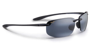 Maui Jim HO'OKIPA 407 Sunglasses<span>- Gloss Black with Polarized Neutral Grey Lens</span>