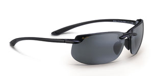 Maui Jim Banyans 412 Sunglasses<span>- Gloss Black with Polarized Neutral Grey Lens</span>
