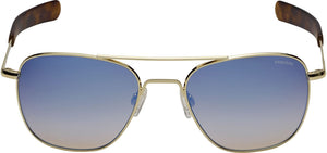 Randolph Aviator Single Vision Prescription Sunglasses<span> -Northern Lights (Gradient w/Mirror)</span>