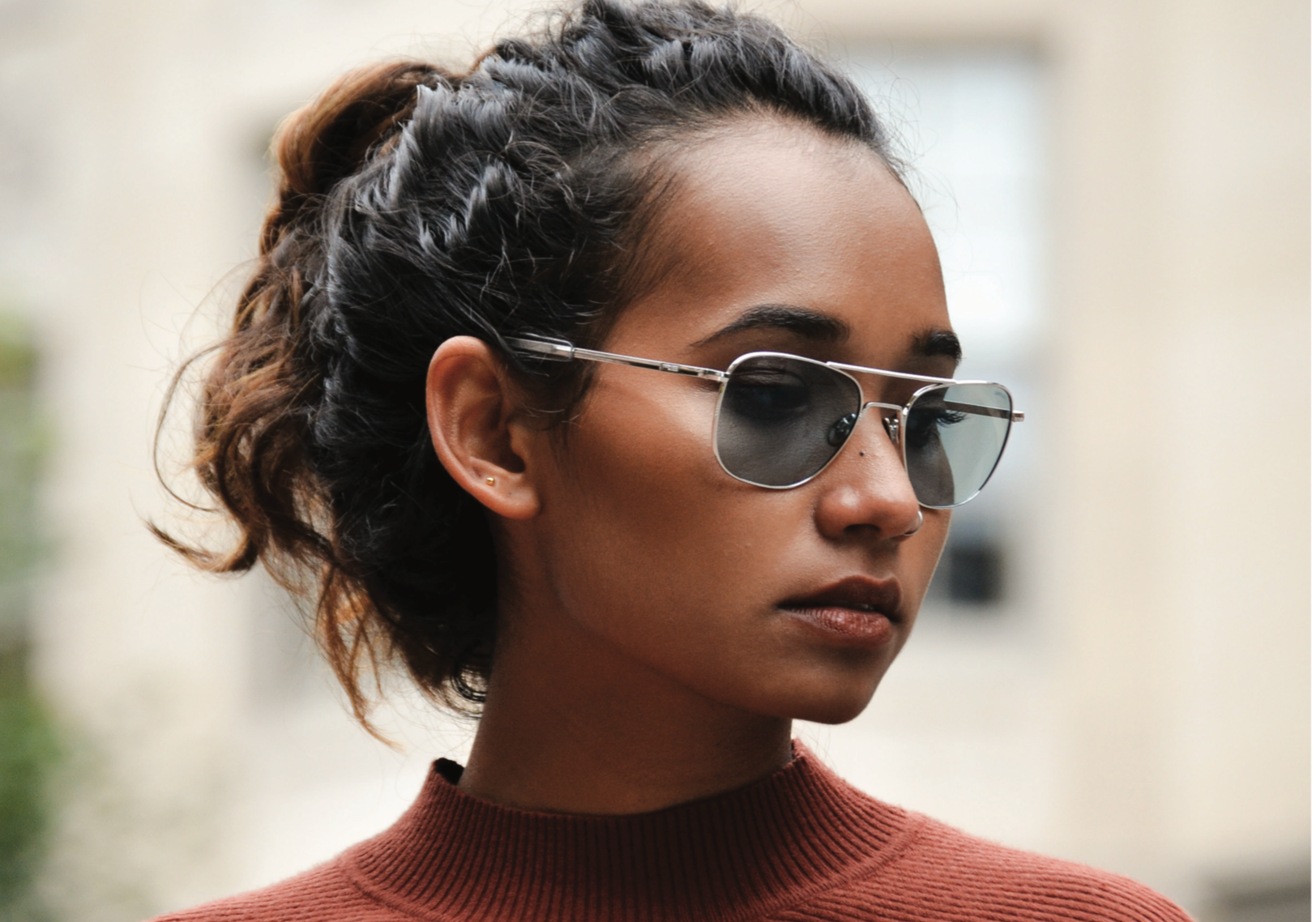 White gold sunglasses sales