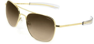 Randolph Aviator Single Vision Gradient Prescription Sunglasses<span> -Coastal Grey & Cape Sand</span>