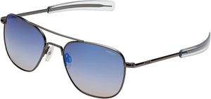 Randolph Aviator Single Vision Prescription Sunglasses<span> -Northern Lights (Gradient w/Mirror)</span>