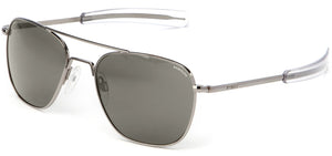 Randolph Aviator Single Vision Prescription Sunglasses<span> -American Grey & AGX Green</span>