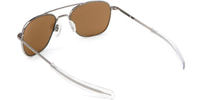 Randolph Aviator Single Vision Prescription Sunglasses<span> -American Tan</span>