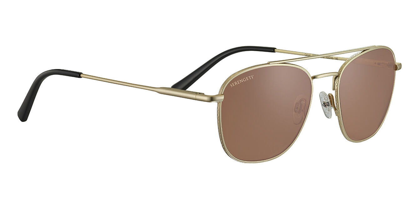 サングラス SERENGETI Serengeti - CARROLL - ss542002 (CARROLL SS542002) Carroll Polarized sunglasses Shiny Silver | SmartBuyGlasses US