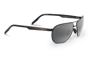 Maui Jim Castles 728 Sunglasses<span>- Matte Black with Polarized Neutral Grey Lens</span>