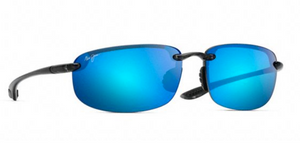 Maui Jim HO'OKIPA 407 Sunglasses<span>- Smoke Grey with Polarized Blue Hawaii Lens</span>
