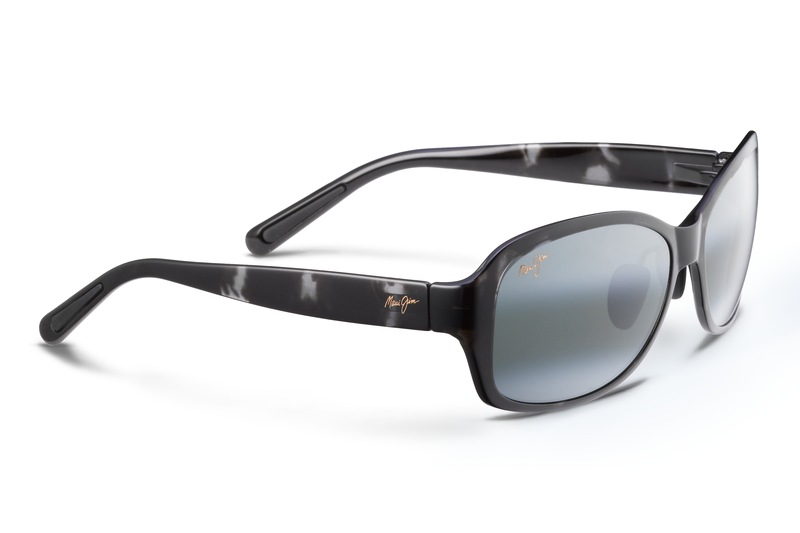 Maui Jim Koki Beach 433 Black and Grey Tortoise with Neutral Grey Lens Flight Sunglasses