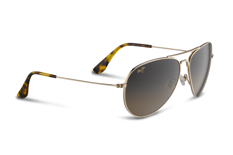 サングラス Maui Jim Maui Jim - Mavericks HCL Bronze Maui Jim Mavericks 264 HCL Bronze Polarized Lenses - Flight