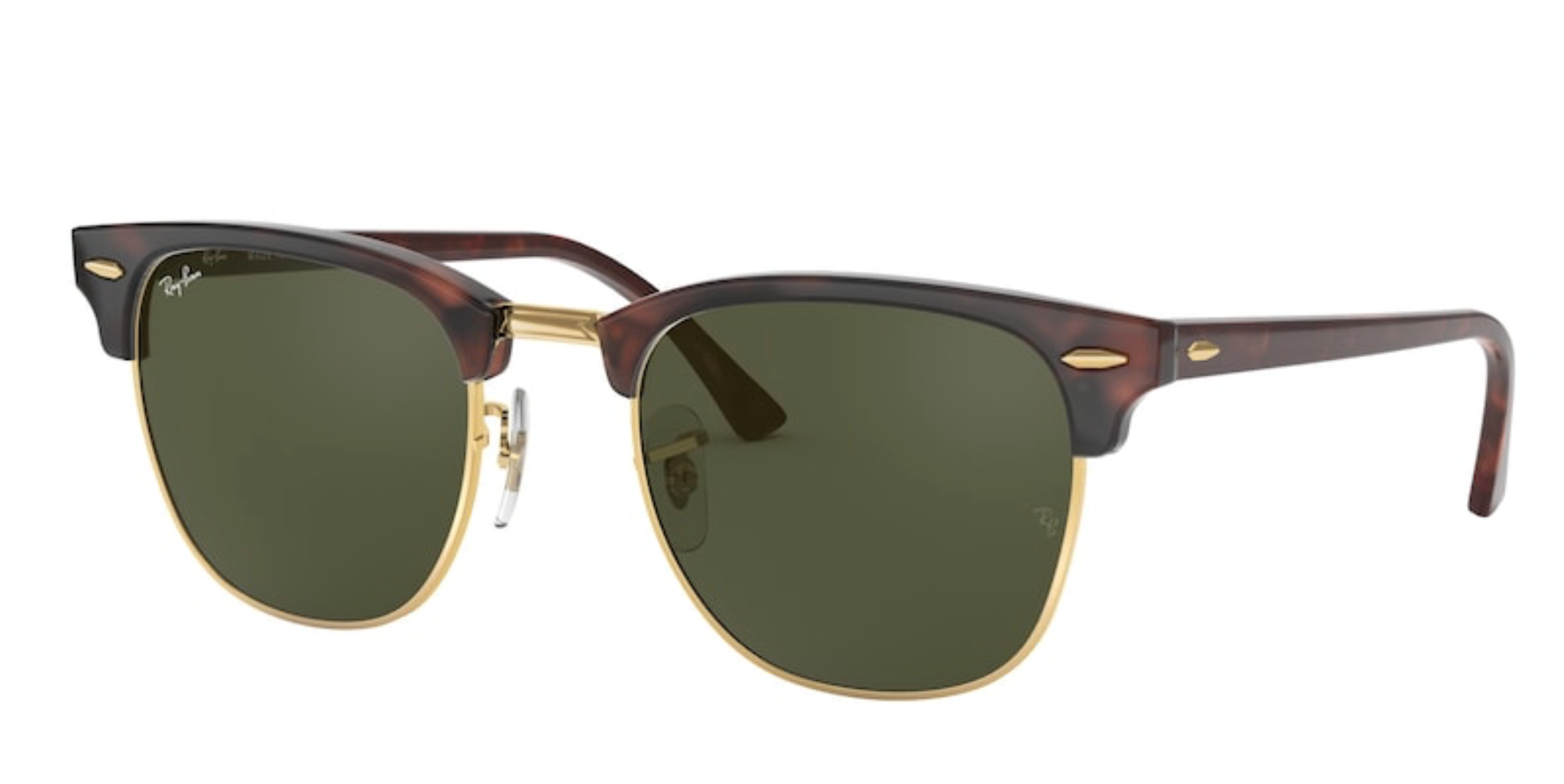 Clubmaster top frame glasses