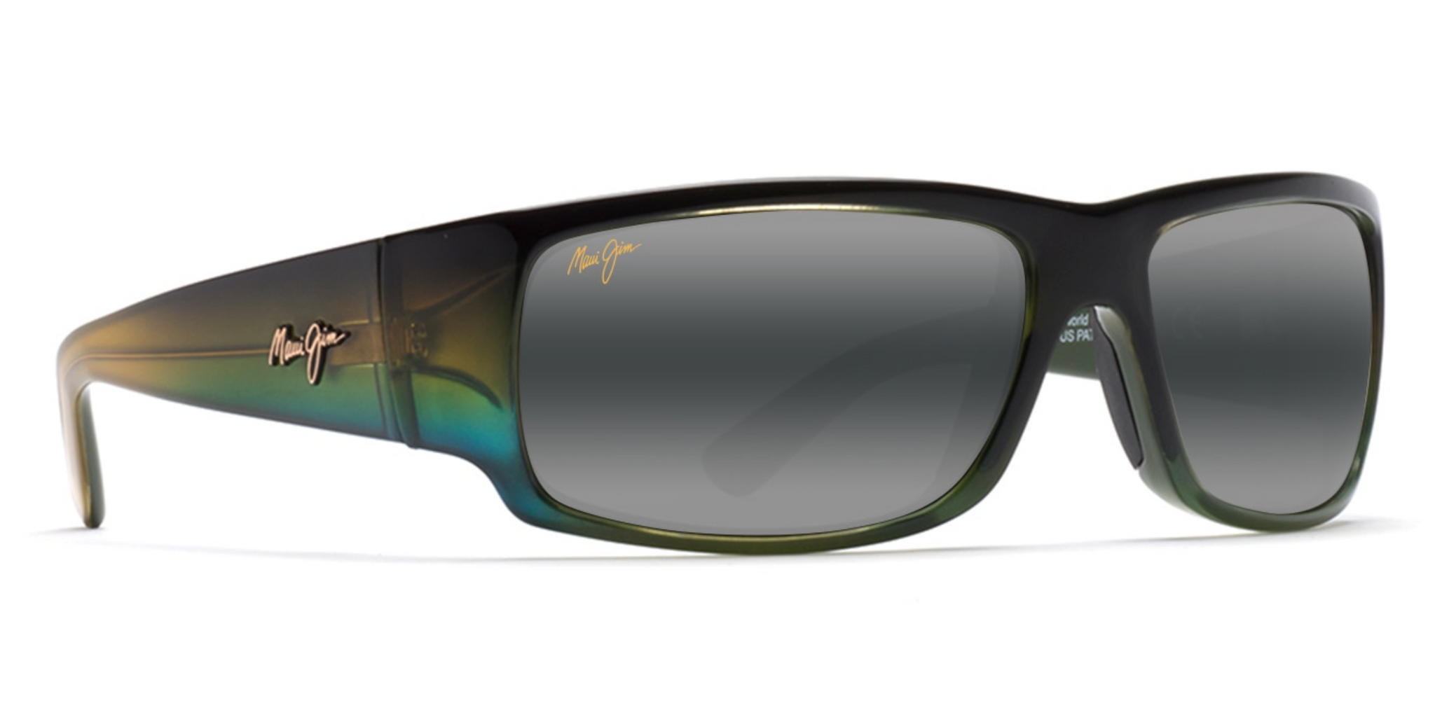 Maui Jim World Cup 266 Sunglasses Mahi Mahi Matte Black Marlin Redfish