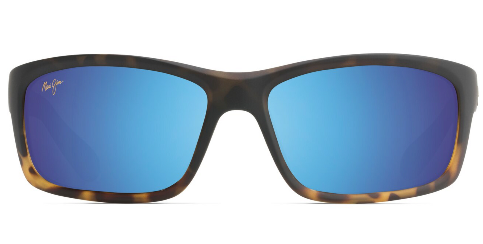 Jim Coast 766 Matte Tortoise Ombre with Blue Hawaii lenses - Flight Sunglasses
