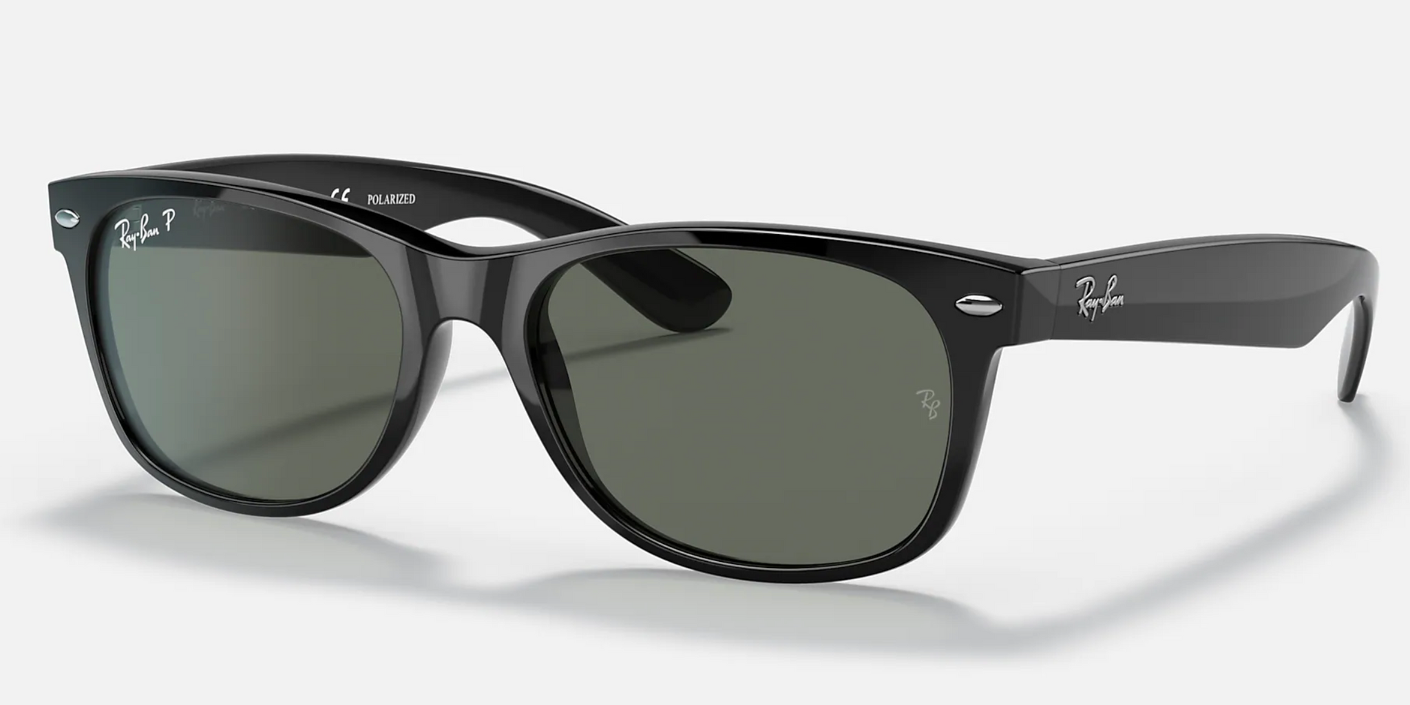 Ray-Ban New Wayfarer Black Classic Sunglasses RB2132