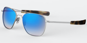 Randolph Aviator Sunglasses<span>- Northern Lights (Brn Grad w/Blue Fl Mirror)</span>