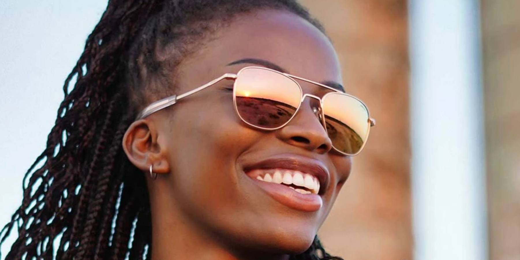 Randolph Aviator Sunglasses 22K Rose Gold