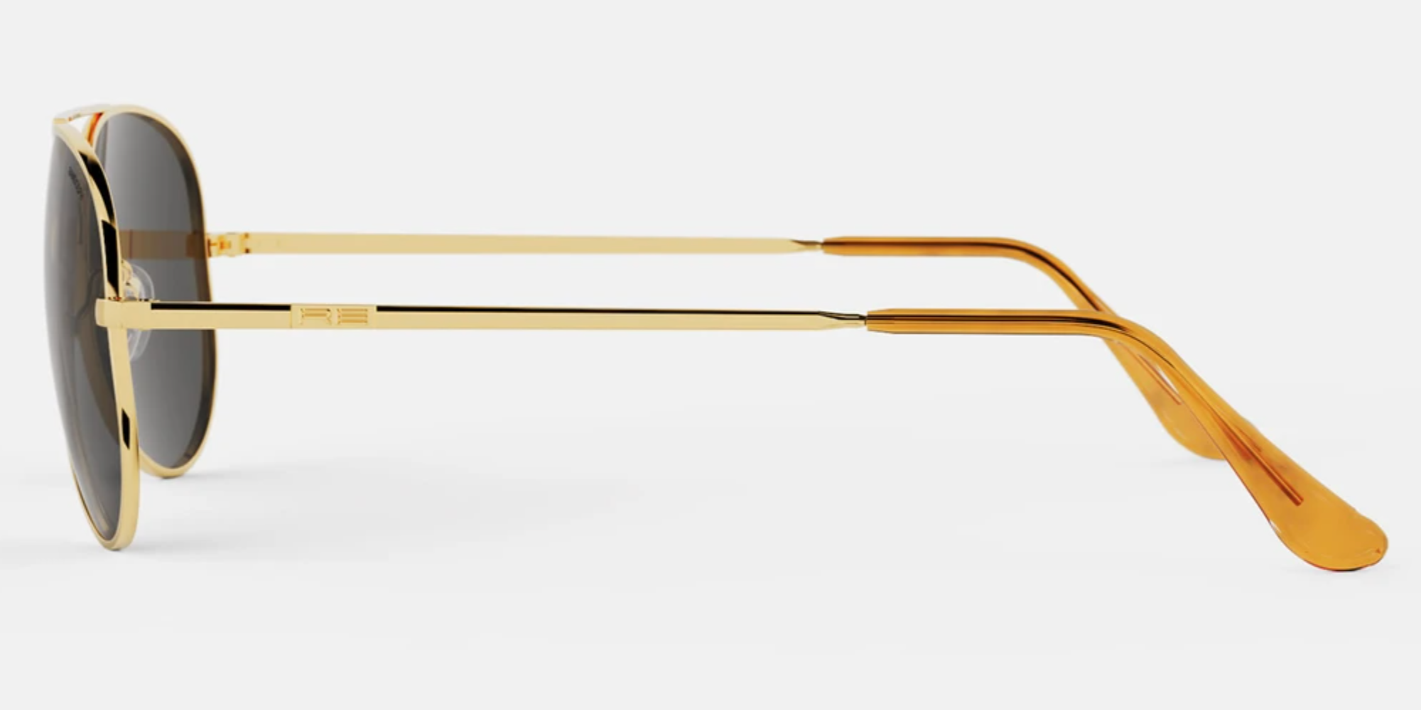 Randolph Concorde Sunglasses- 23K Gold, American Tan: CR234, CR235