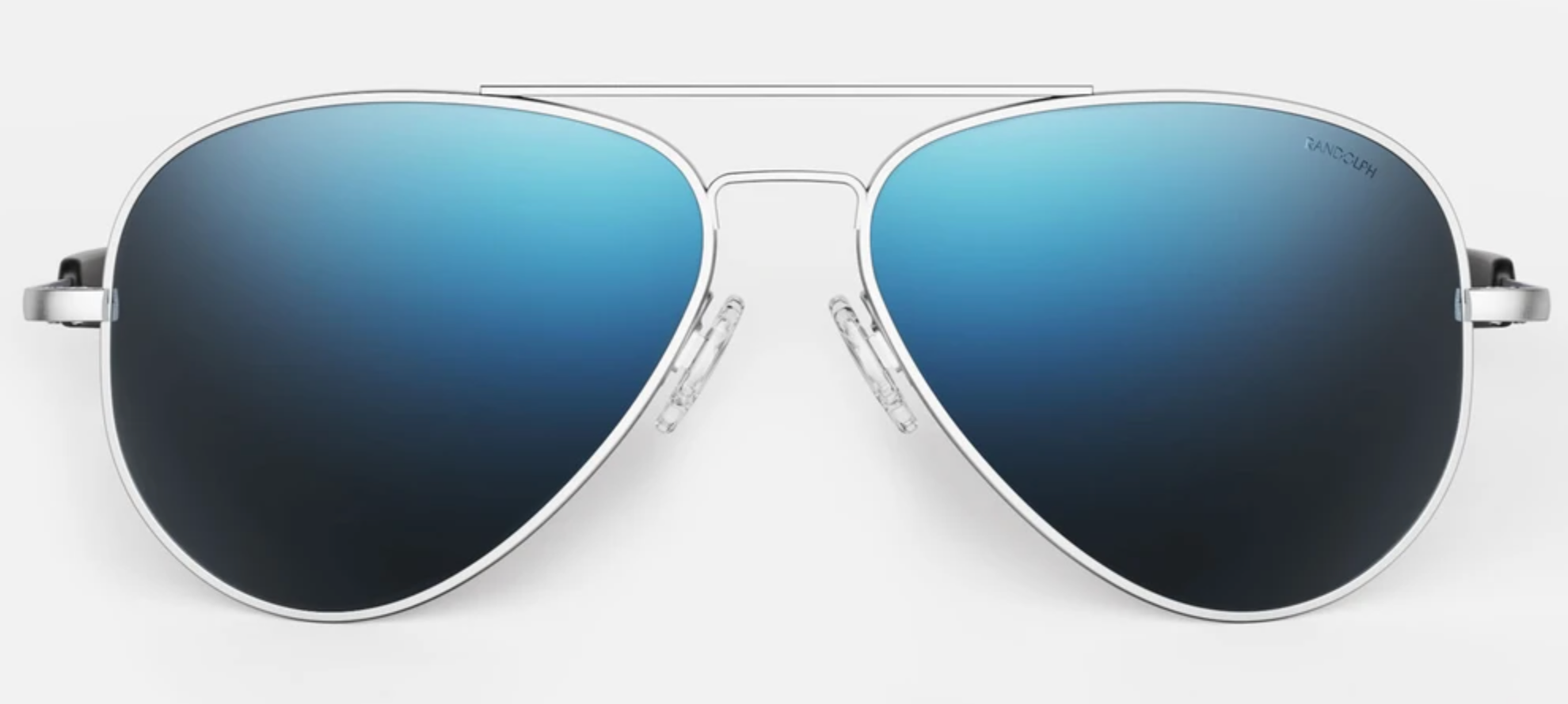 Randolph Concorde Sunglasses, Matte Chrome CR236, CR176, CR256