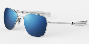 Randolph Aviator Single Vision Prescription Sunglasses<span> -Atlantic & Cobalt Blue</span>