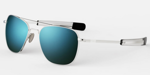 Randolph Aviator Single Vision Prescription Sunglasses<span> -Atlantic & Cobalt Blue</span>