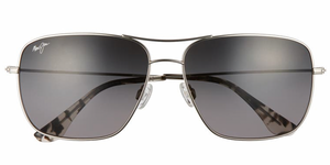 Maui Jim Cook Pines 774 Sunglasses<span>- Silver with Neutral Grey Lens</span>