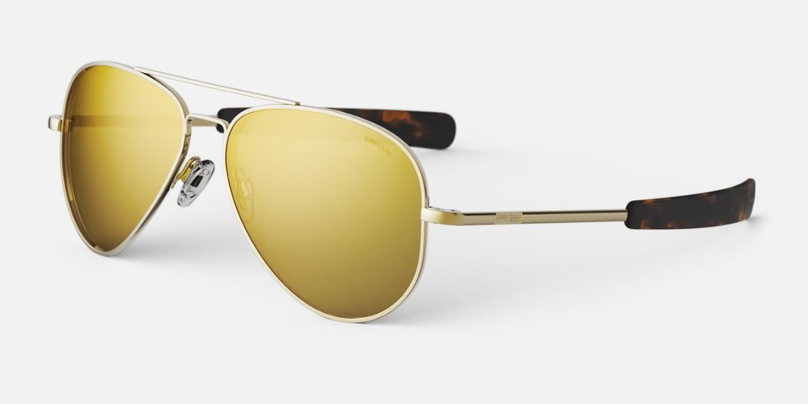 Men's Aviator Flat Top Colored Mirror Flat Lens Sunglasses - Can You See Me  Eyewear