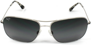 Maui Jim Breezeway 773 Sunglasses -Silver with Polarized Neutral Grey Lens