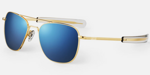 Randolph Aviator Progressive Prescription Sunglasses<span> -Atlantic & Cobalt Blue</span>